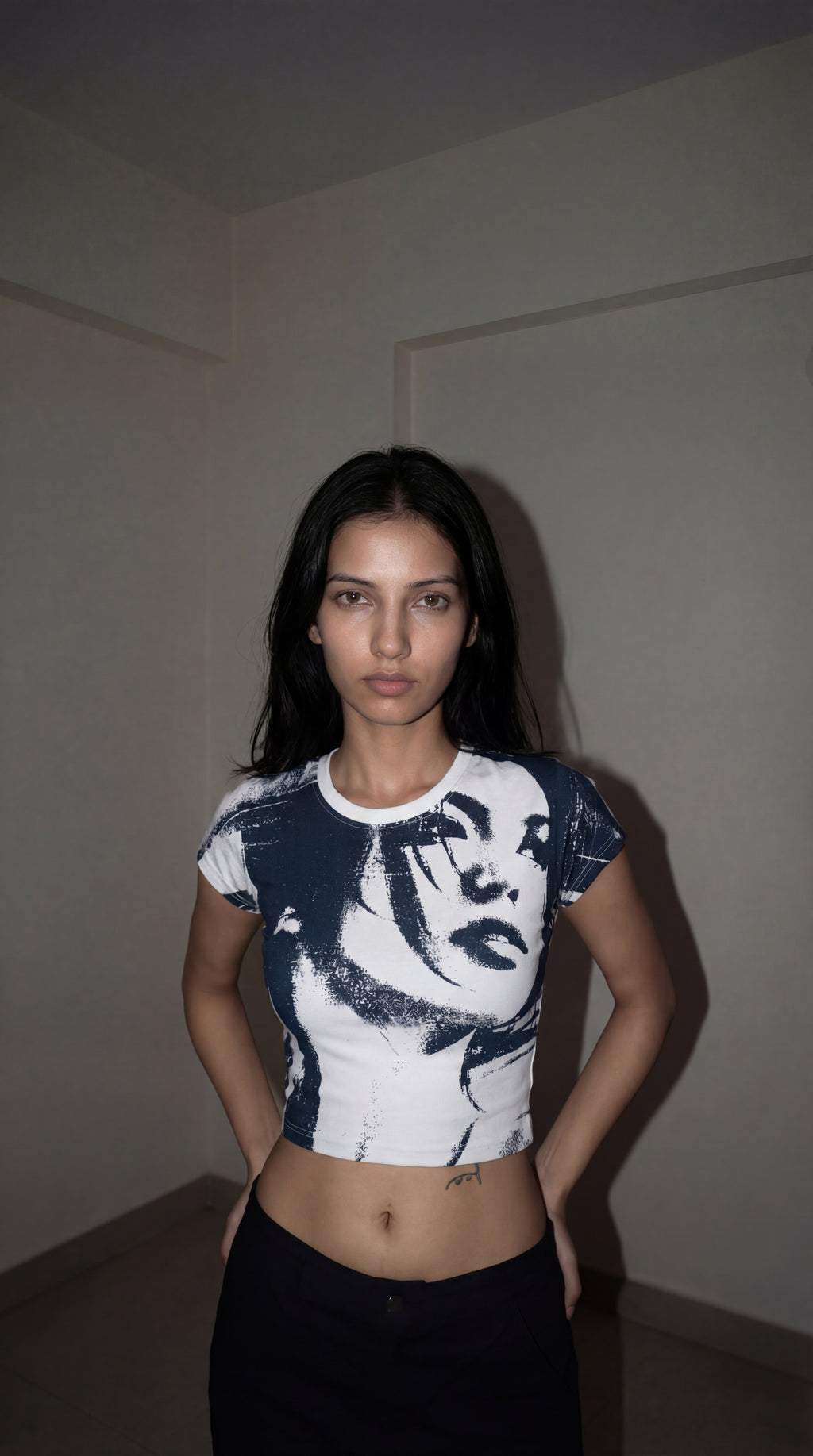 Rebel Gaze Crop Top