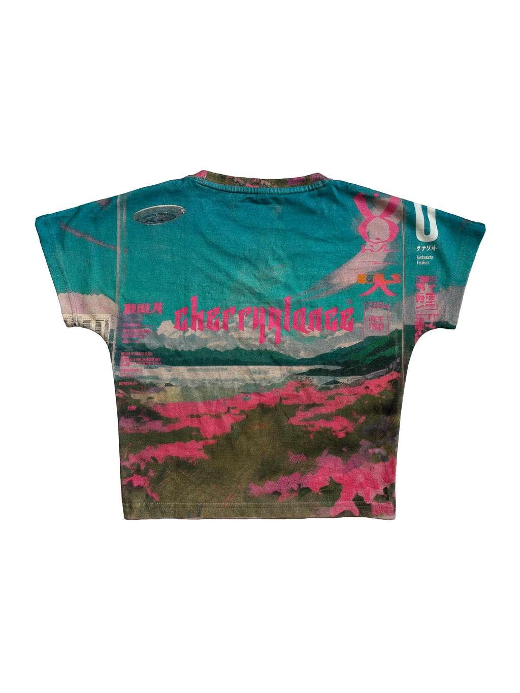 Petals & Steel Crop Top